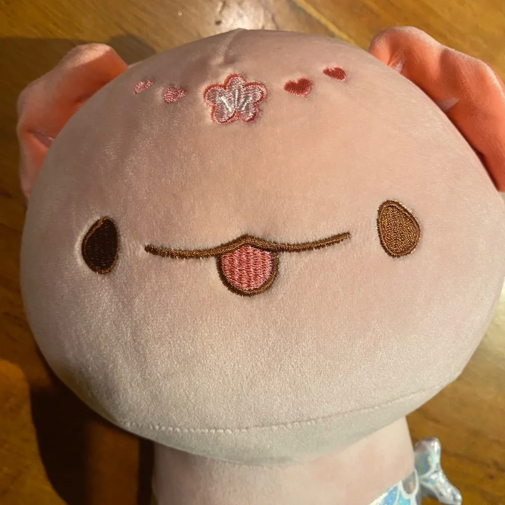 Axolotl‎ mermaid plush by Mewaii PERFECT CONDITION